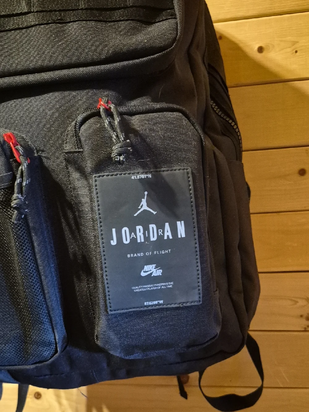 Nike Air Jordan Backpack Adjustable Straps